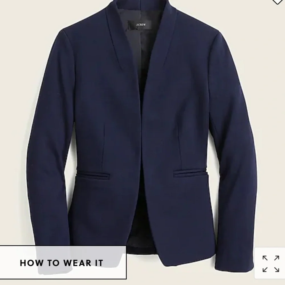 J Crew Going-out blazer in stretch twill H2743